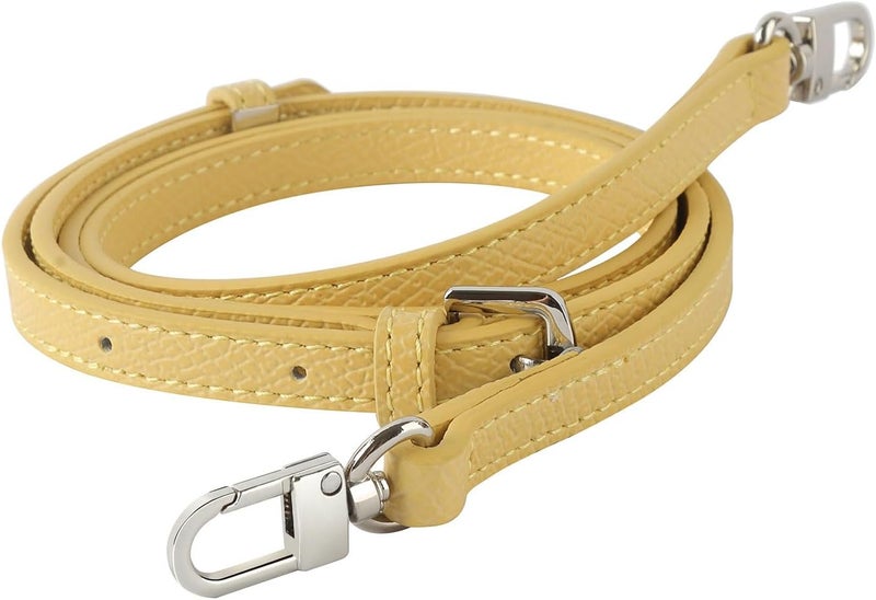 KOMHPS Purse Straps Replacement, Leather Handbag Crossbody Shoulder Strap Kit Adjustable for Mini Longcamp Tote Bag Women - Image 4